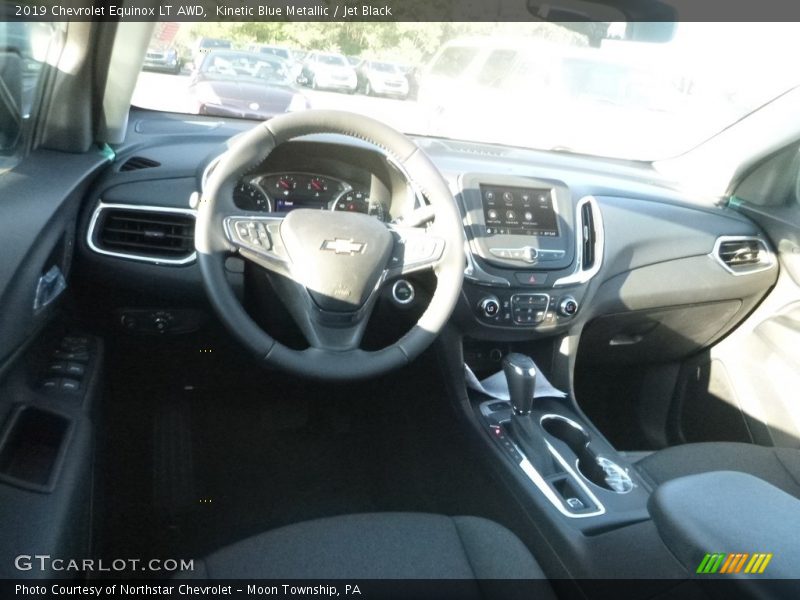 Kinetic Blue Metallic / Jet Black 2019 Chevrolet Equinox LT AWD