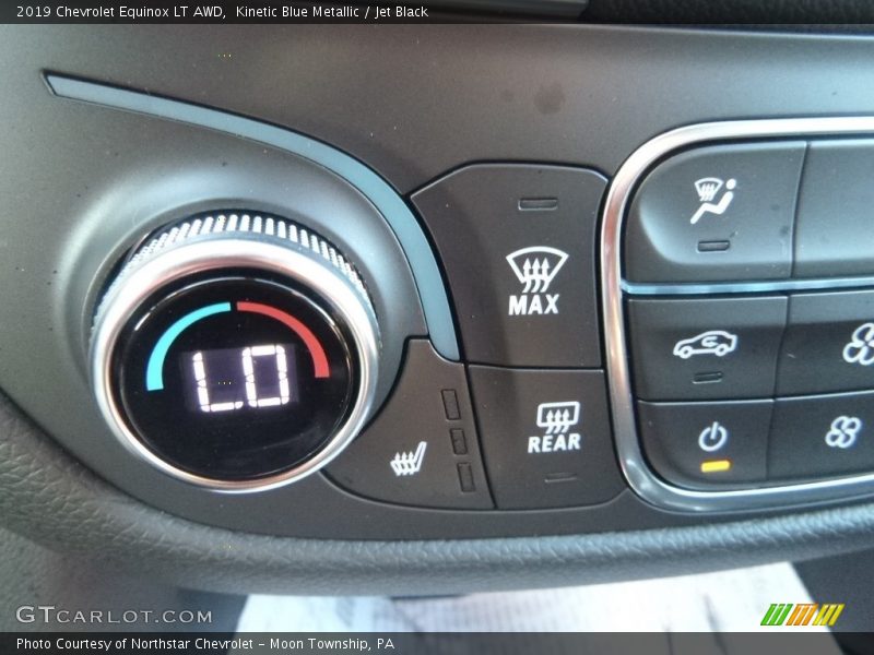 Kinetic Blue Metallic / Jet Black 2019 Chevrolet Equinox LT AWD