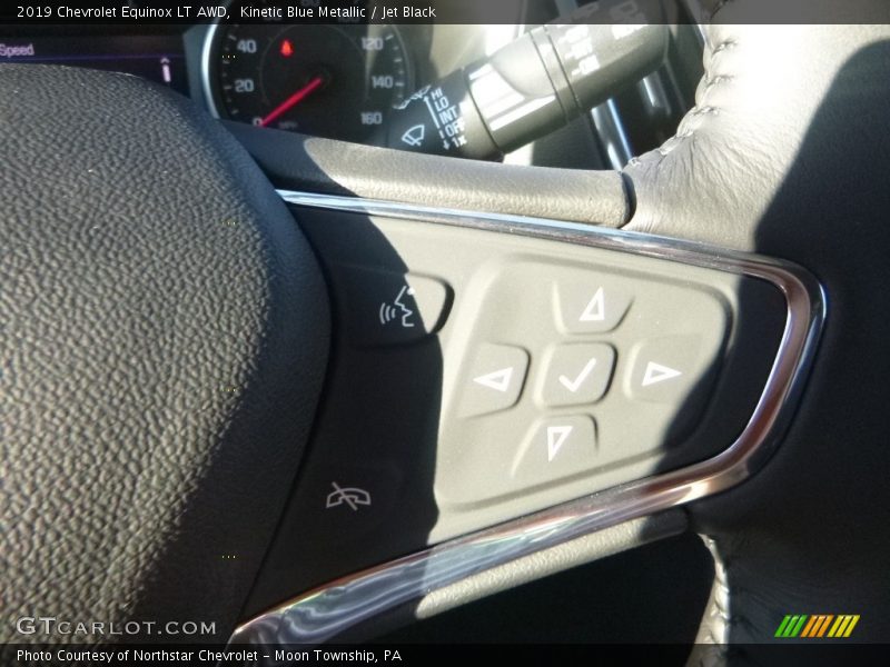 Kinetic Blue Metallic / Jet Black 2019 Chevrolet Equinox LT AWD