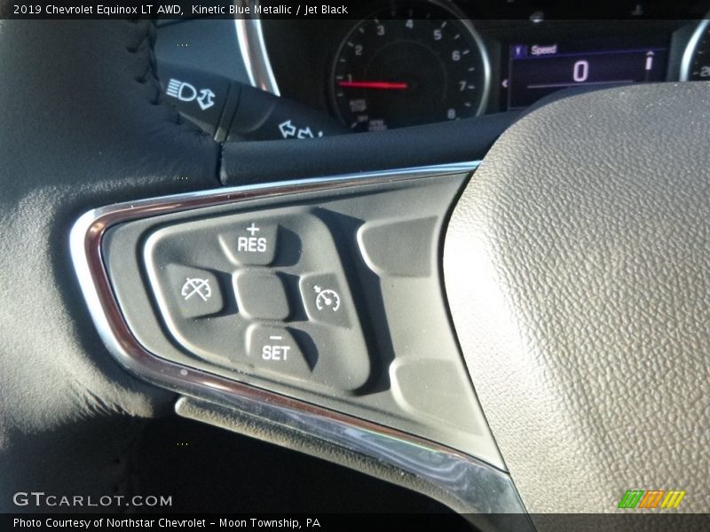 Kinetic Blue Metallic / Jet Black 2019 Chevrolet Equinox LT AWD