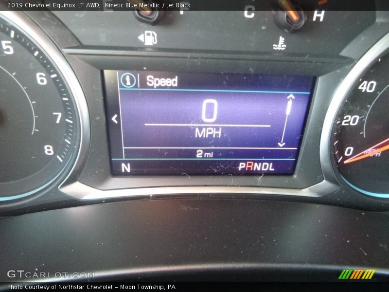 Kinetic Blue Metallic / Jet Black 2019 Chevrolet Equinox LT AWD