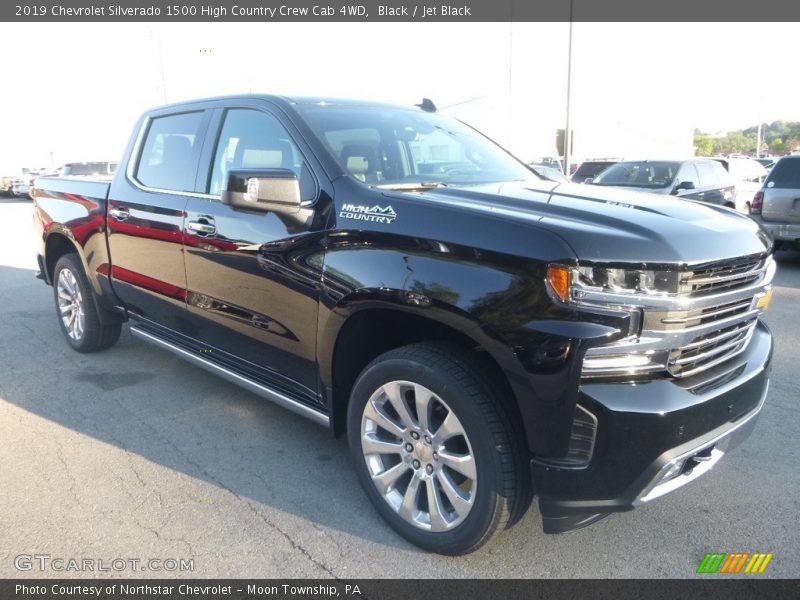 Front 3/4 View of 2019 Silverado 1500 High Country Crew Cab 4WD