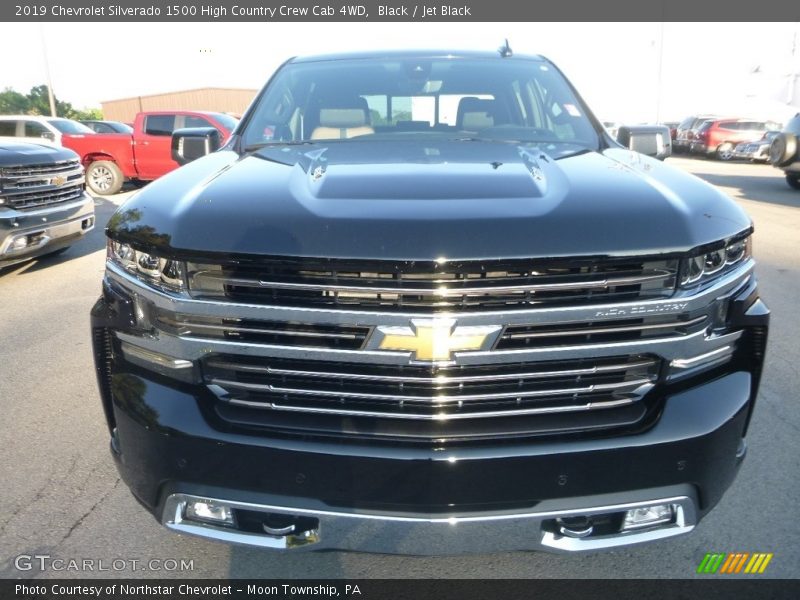 Black / Jet Black 2019 Chevrolet Silverado 1500 High Country Crew Cab 4WD