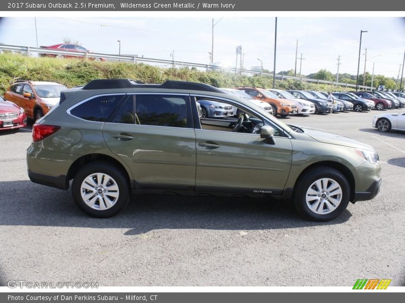 Wilderness Green Metallic / Warm Ivory 2017 Subaru Outback 2.5i Premium