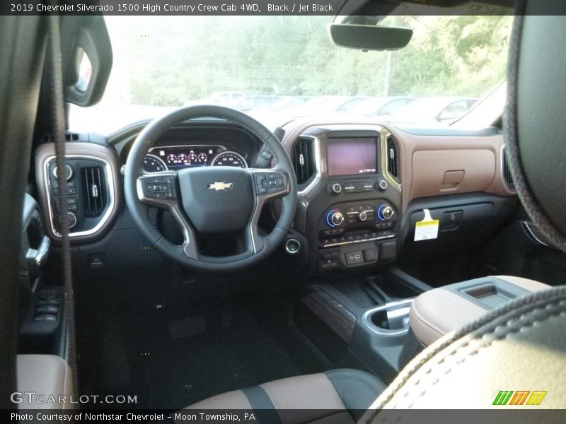  2019 Silverado 1500 High Country Crew Cab 4WD Jet Black Interior