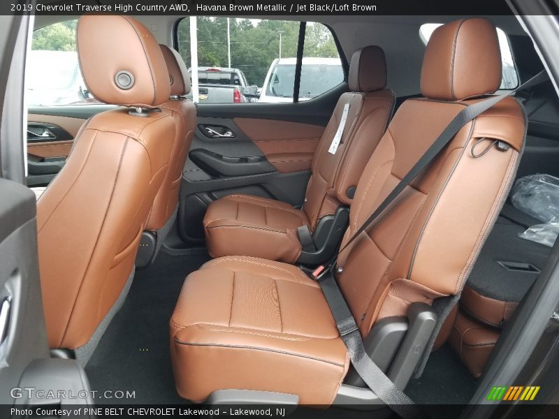 Havana Brown Metallic / Jet Black/Loft Brown 2019 Chevrolet Traverse High Country AWD