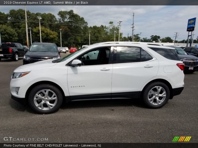 Summit White / Jet Black 2019 Chevrolet Equinox LT AWD