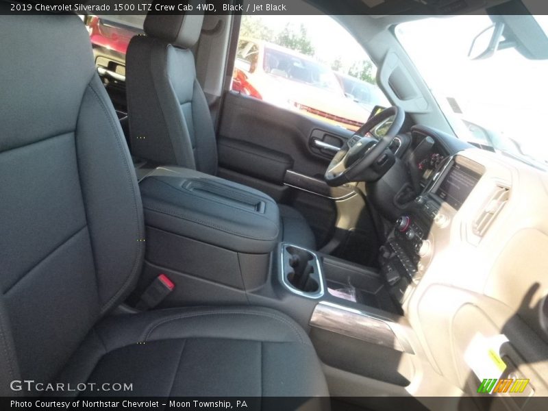 Black / Jet Black 2019 Chevrolet Silverado 1500 LTZ Crew Cab 4WD