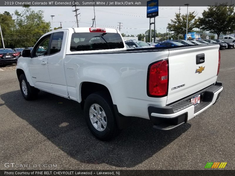 Summit White / Jet Black/Dark Ash 2019 Chevrolet Colorado WT Extended Cab