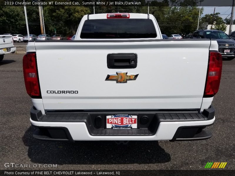 Summit White / Jet Black/Dark Ash 2019 Chevrolet Colorado WT Extended Cab