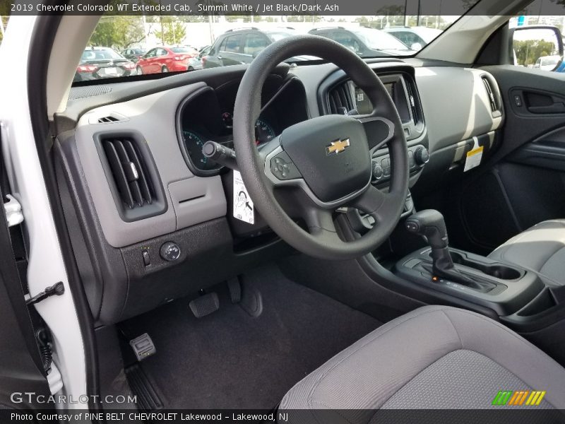 Summit White / Jet Black/Dark Ash 2019 Chevrolet Colorado WT Extended Cab