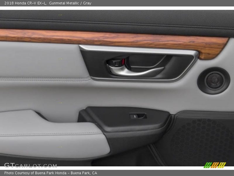 Gunmetal Metallic / Gray 2018 Honda CR-V EX-L