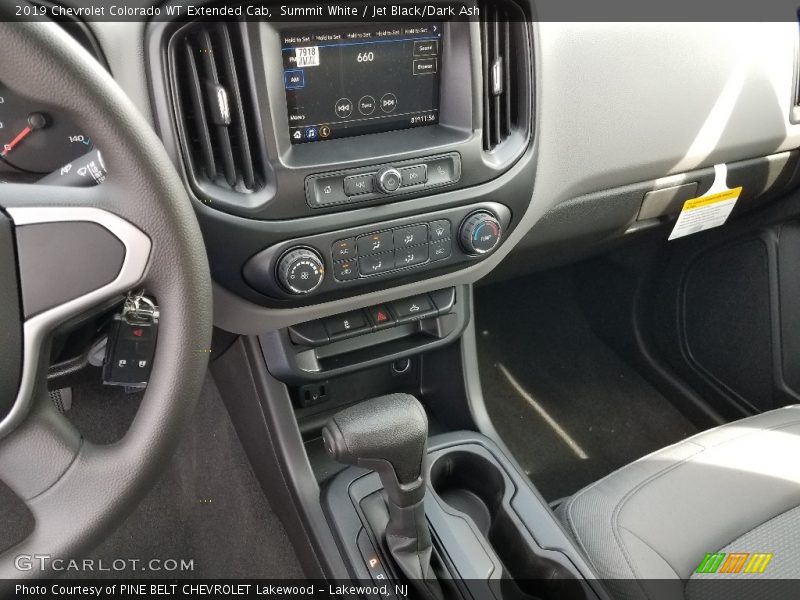 Summit White / Jet Black/Dark Ash 2019 Chevrolet Colorado WT Extended Cab