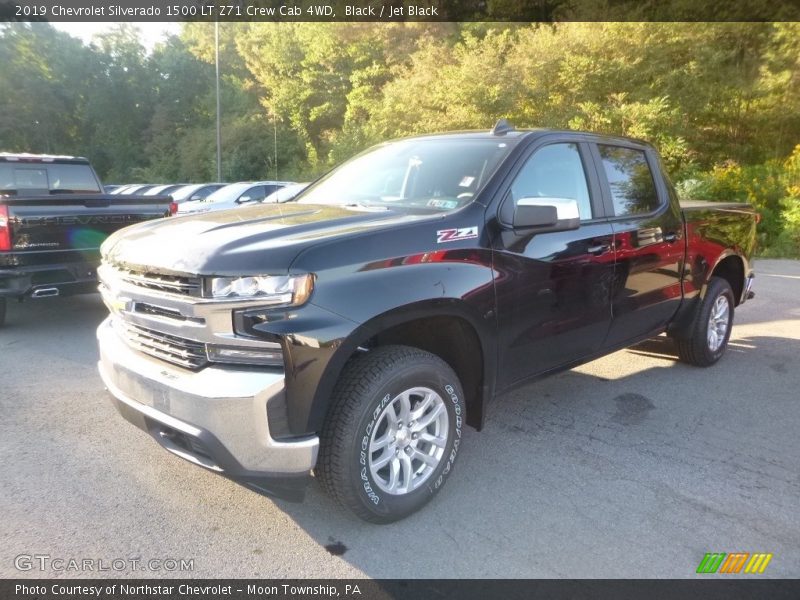 Black / Jet Black 2019 Chevrolet Silverado 1500 LT Z71 Crew Cab 4WD