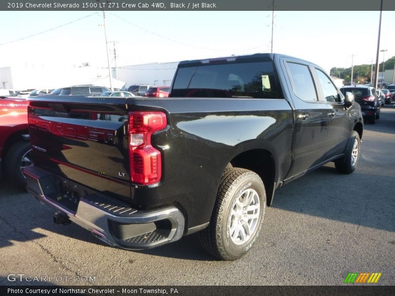 Black / Jet Black 2019 Chevrolet Silverado 1500 LT Z71 Crew Cab 4WD