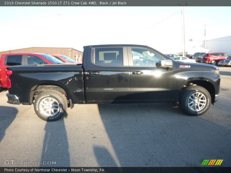 Black / Jet Black 2019 Chevrolet Silverado 1500 LT Z71 Crew Cab 4WD