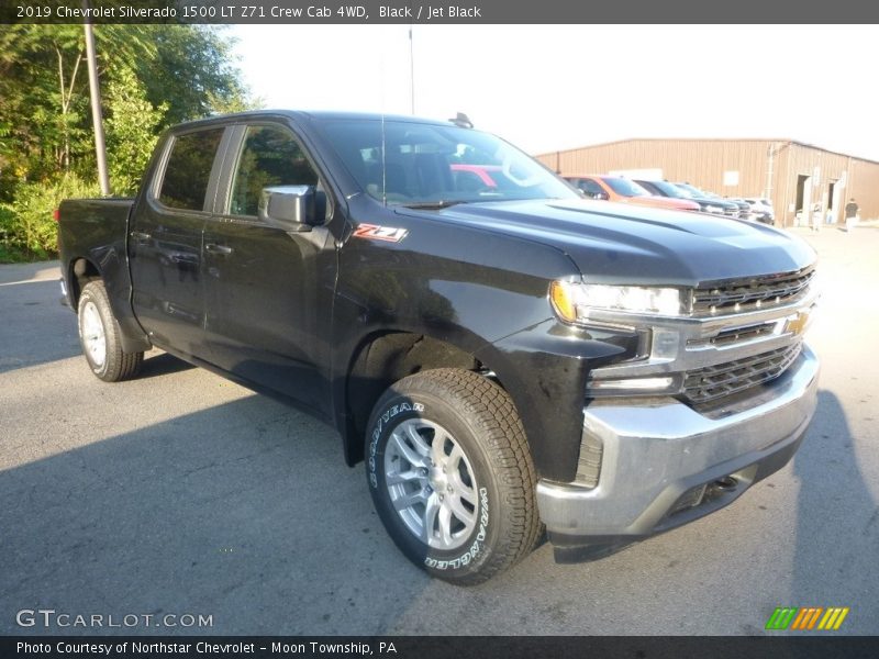 Black / Jet Black 2019 Chevrolet Silverado 1500 LT Z71 Crew Cab 4WD