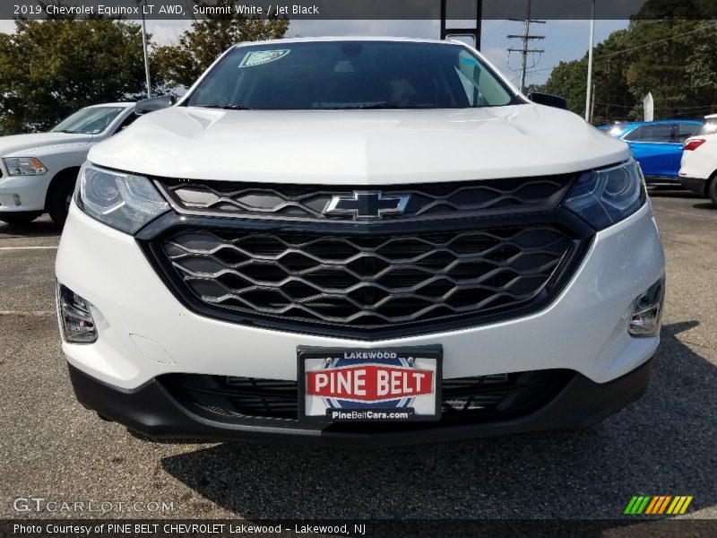 Summit White / Jet Black 2019 Chevrolet Equinox LT AWD