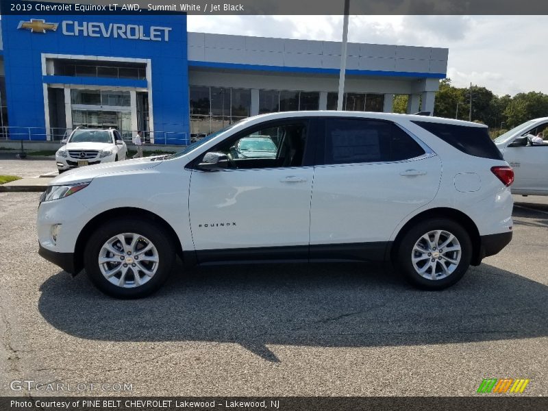 Summit White / Jet Black 2019 Chevrolet Equinox LT AWD
