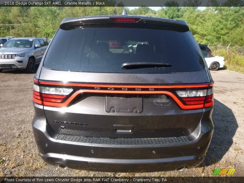 Granite Metallic / Black 2018 Dodge Durango SXT AWD