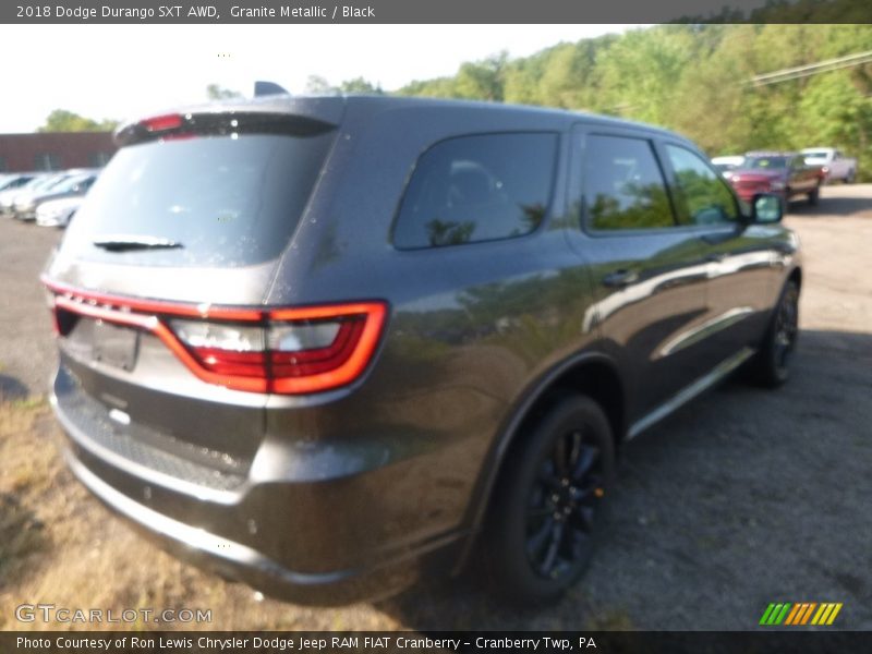 Granite Metallic / Black 2018 Dodge Durango SXT AWD