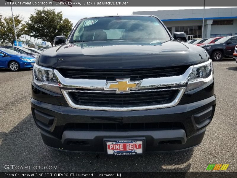 Black / Jet Black/Dark Ash 2019 Chevrolet Colorado WT Crew Cab 4x4