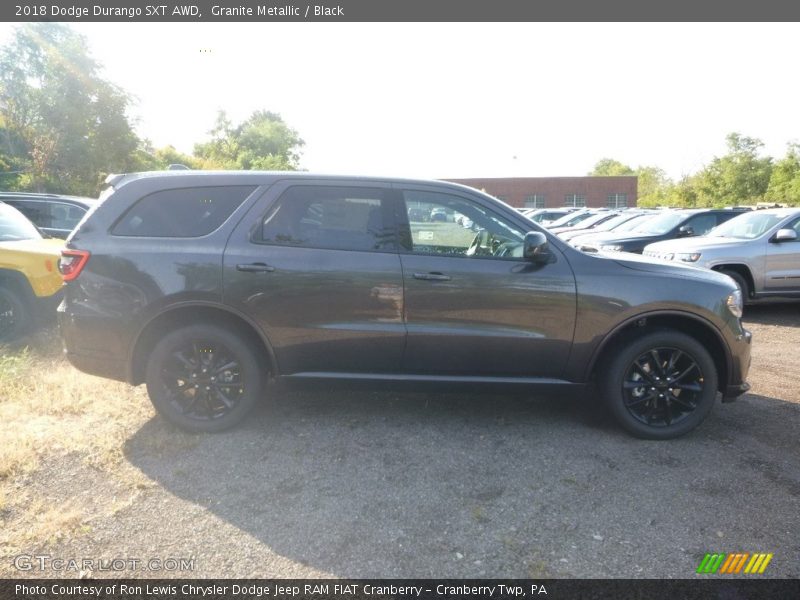 Granite Metallic / Black 2018 Dodge Durango SXT AWD