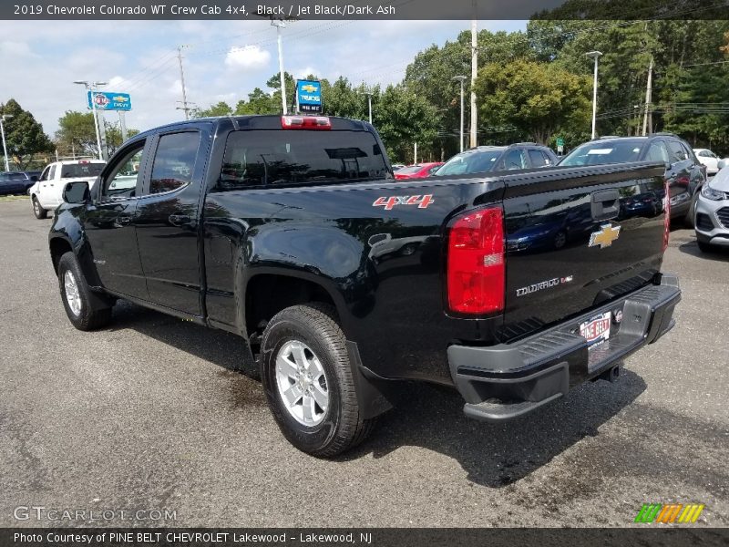Black / Jet Black/Dark Ash 2019 Chevrolet Colorado WT Crew Cab 4x4