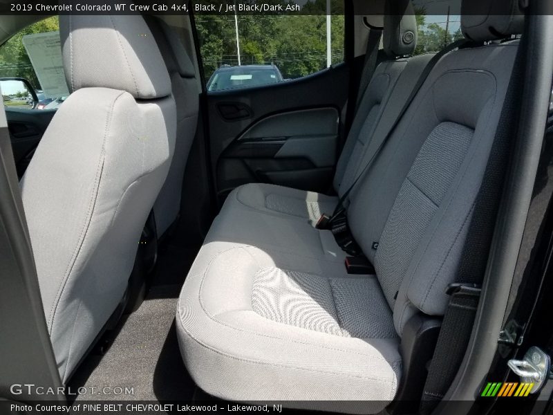 Rear Seat of 2019 Colorado WT Crew Cab 4x4