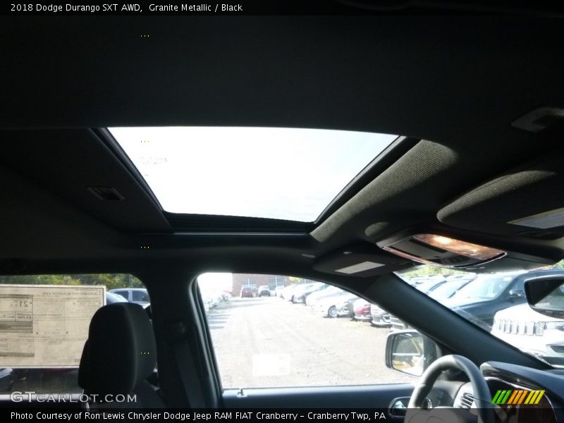Granite Metallic / Black 2018 Dodge Durango SXT AWD