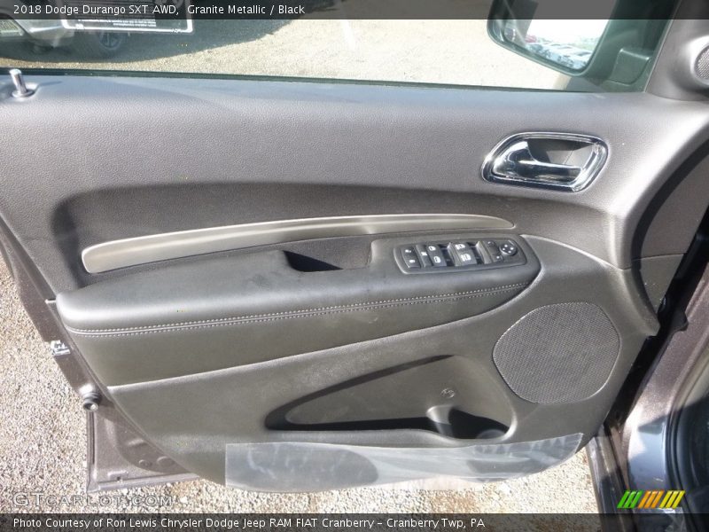 Granite Metallic / Black 2018 Dodge Durango SXT AWD