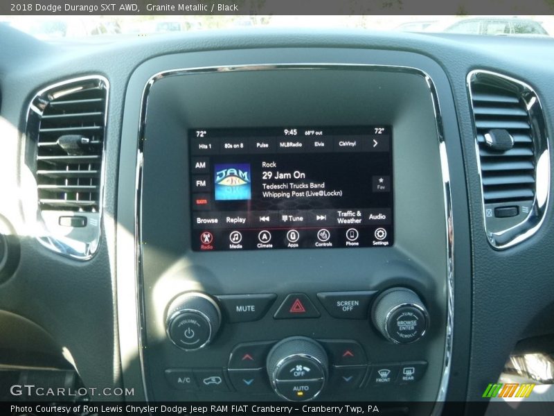 Granite Metallic / Black 2018 Dodge Durango SXT AWD