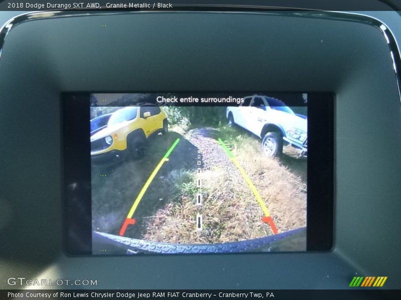 Granite Metallic / Black 2018 Dodge Durango SXT AWD