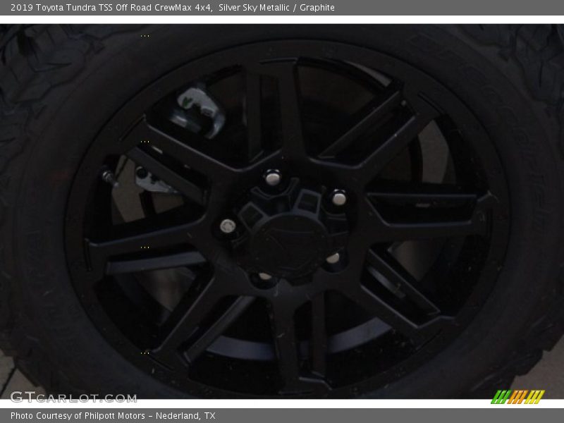 Silver Sky Metallic / Graphite 2019 Toyota Tundra TSS Off Road CrewMax 4x4