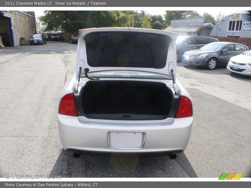 Silver Ice Metallic / Titanium 2011 Chevrolet Malibu LT