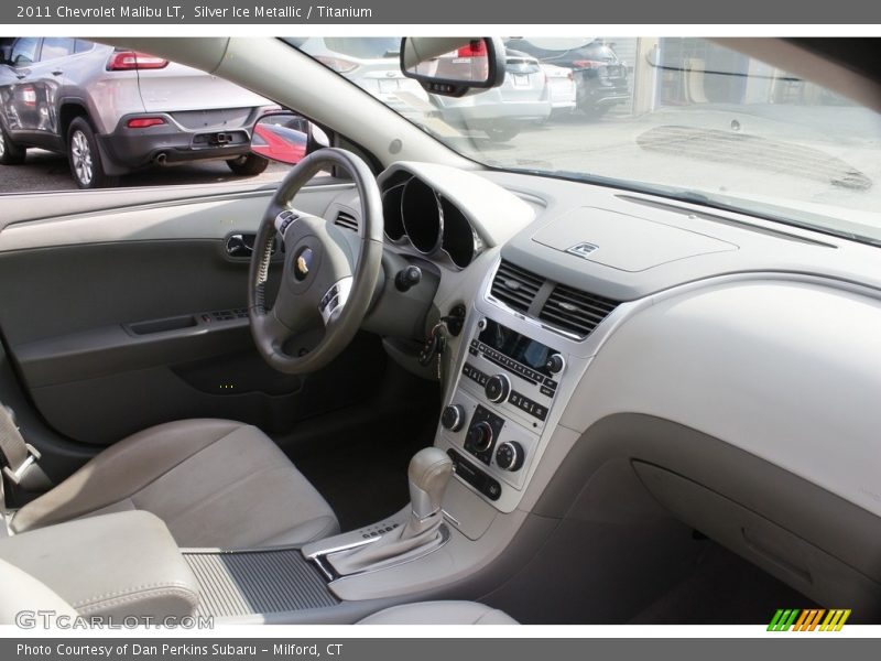 Silver Ice Metallic / Titanium 2011 Chevrolet Malibu LT