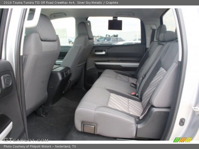 Silver Sky Metallic / Graphite 2019 Toyota Tundra TSS Off Road CrewMax 4x4