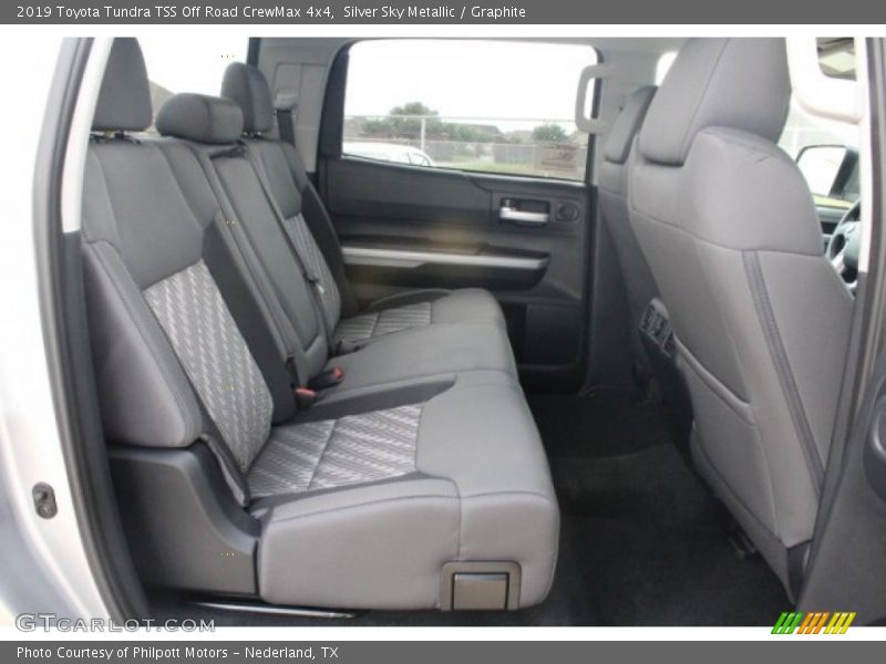 Silver Sky Metallic / Graphite 2019 Toyota Tundra TSS Off Road CrewMax 4x4