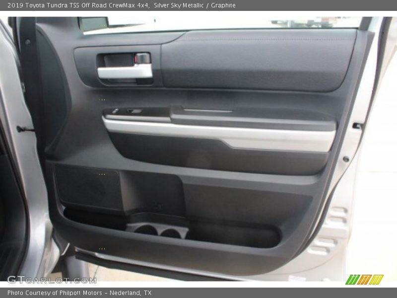 Silver Sky Metallic / Graphite 2019 Toyota Tundra TSS Off Road CrewMax 4x4