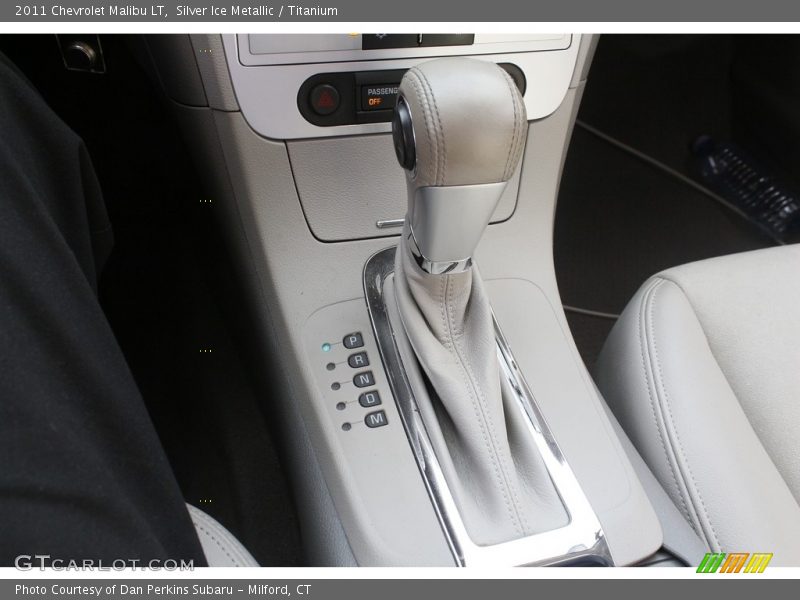Silver Ice Metallic / Titanium 2011 Chevrolet Malibu LT