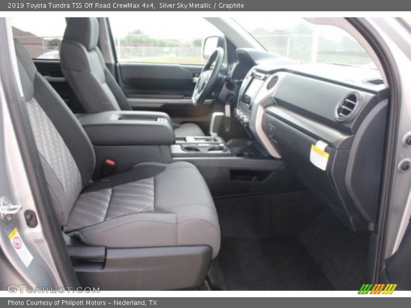 Silver Sky Metallic / Graphite 2019 Toyota Tundra TSS Off Road CrewMax 4x4