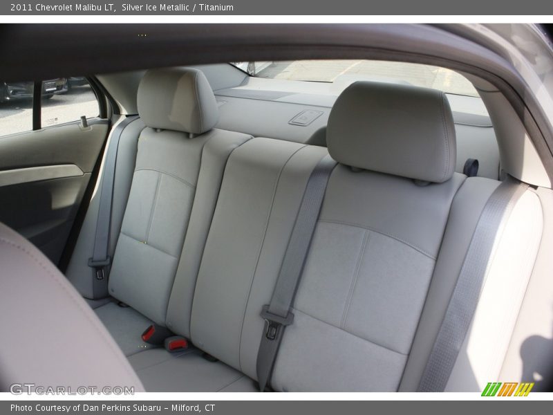 Silver Ice Metallic / Titanium 2011 Chevrolet Malibu LT