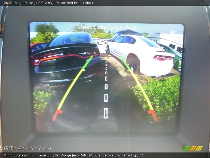 Octane Red Pearl / Black 2018 Dodge Durango R/T AWD