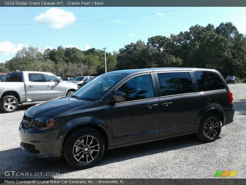 Granite Pearl / Black 2019 Dodge Grand Caravan SXT