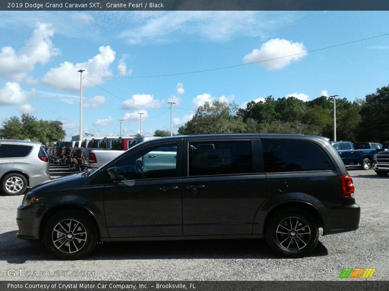 Granite Pearl / Black 2019 Dodge Grand Caravan SXT
