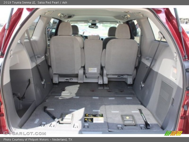 Salsa Red Pearl / Ash 2019 Toyota Sienna LE
