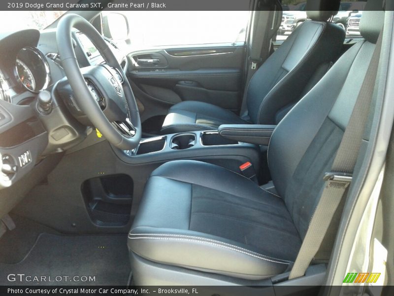 Granite Pearl / Black 2019 Dodge Grand Caravan SXT