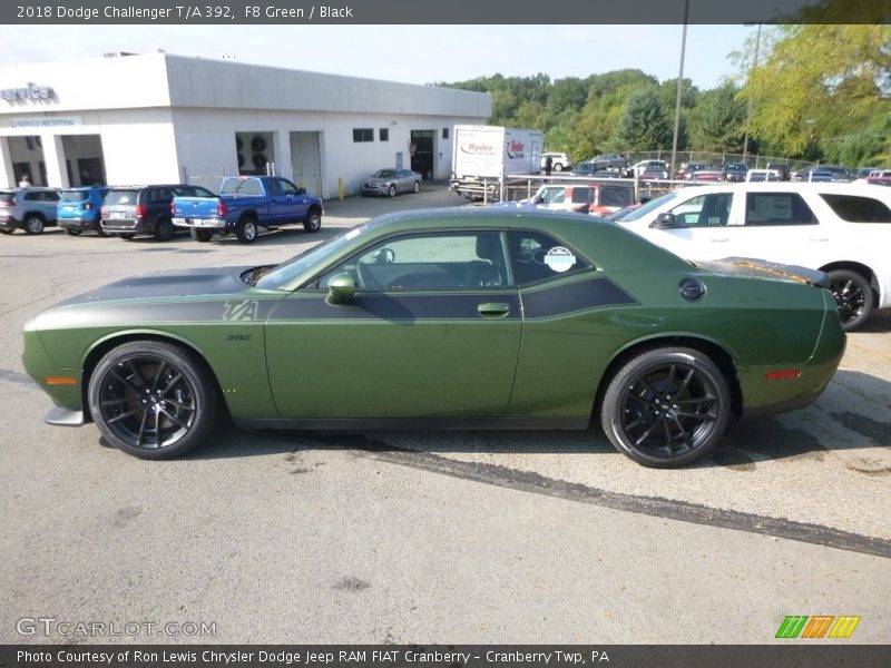 F8 Green / Black 2018 Dodge Challenger T/A 392