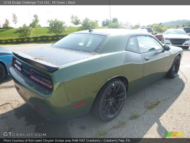 F8 Green / Black 2018 Dodge Challenger T/A 392