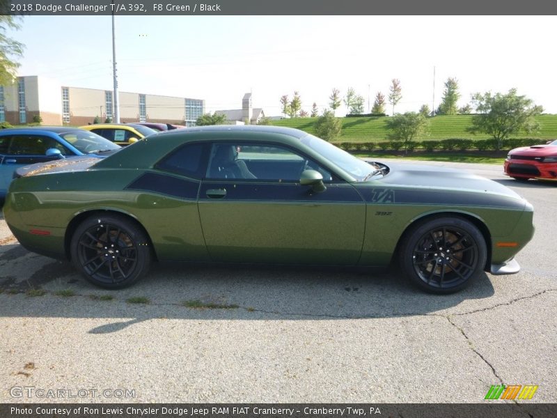 F8 Green / Black 2018 Dodge Challenger T/A 392